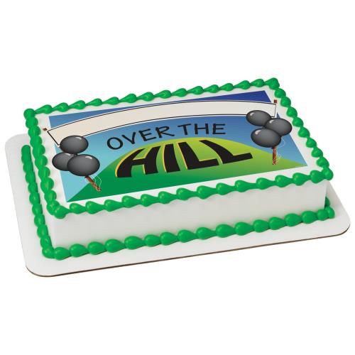 Over the Hill Sheet Cake 20013 (Quarter Sheet to Full Sheet)