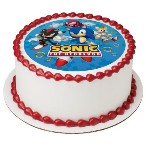 Sonic the Hedgehog Round Cake 29104