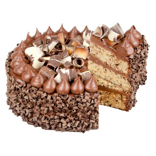 8" Banana Chocolate Dessert Cake