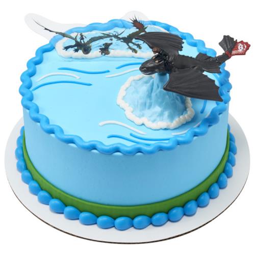 How To Train Your Dragon Fly Like A Legend Round Cake 63068